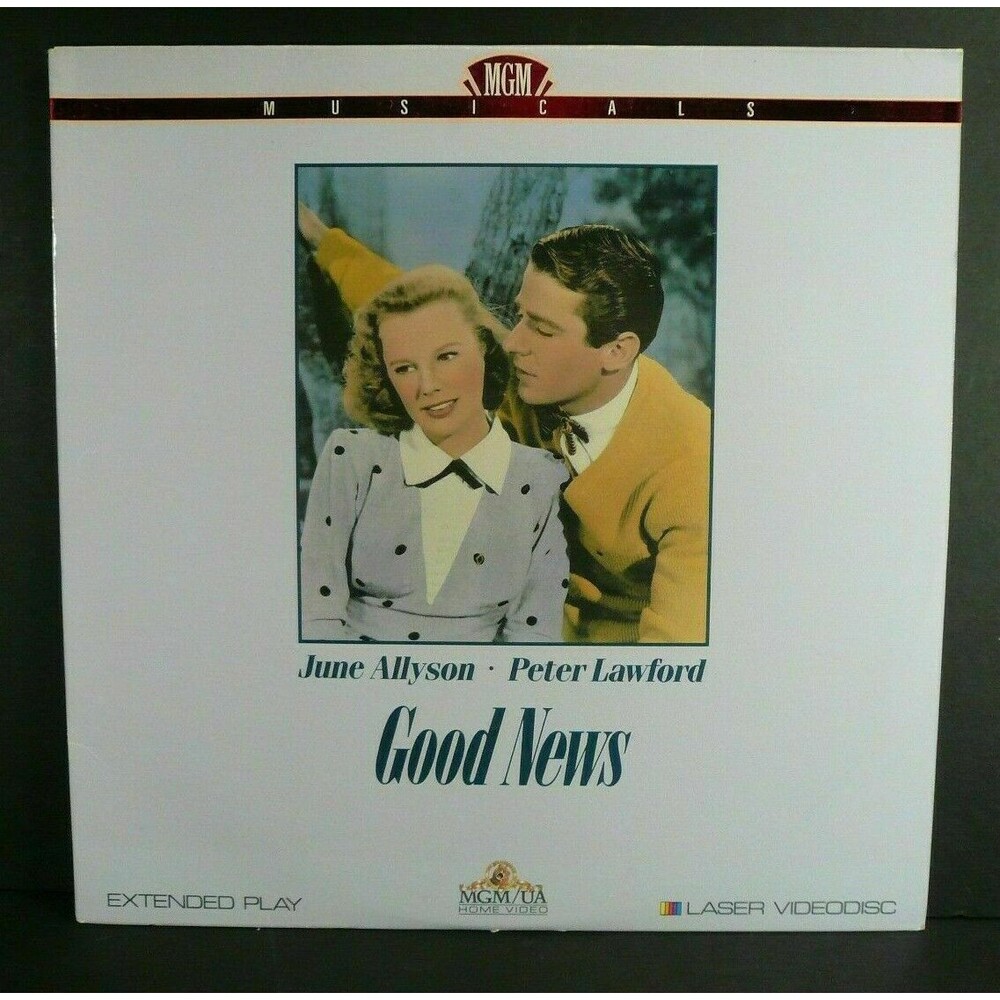 Good News - June Allyson, Peter Lawford - 1947 - Laser Disc